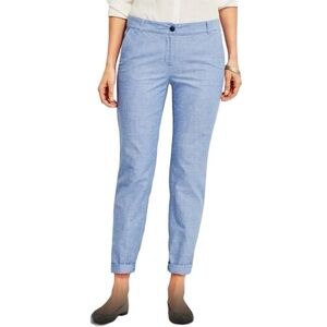 Talbots The Weekend Chino Pants Blue